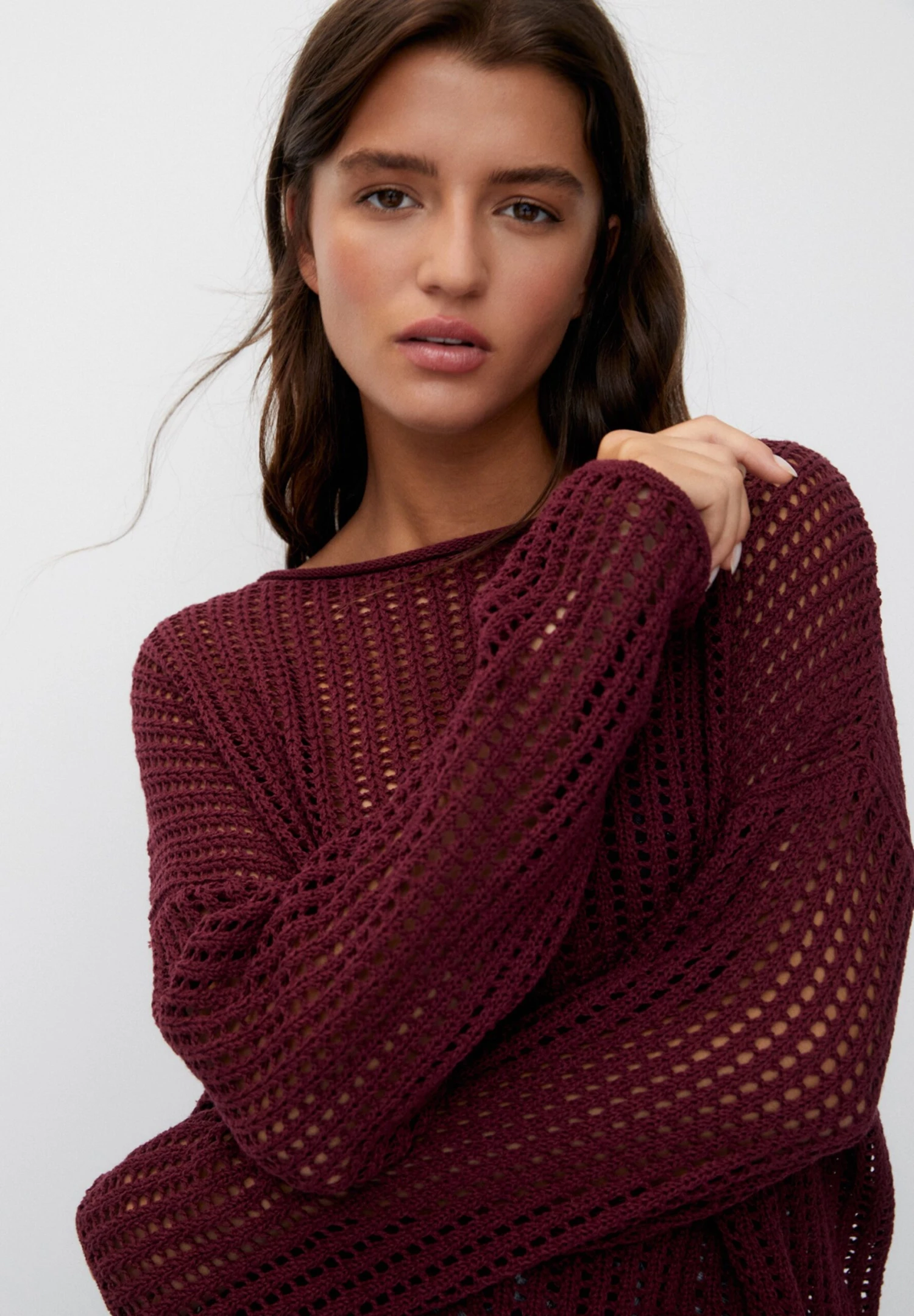 PULL & BEAR OpenMaglioneRed Donna Maglieria PUC21I0OB-G11 6 PULL & BEAR OpenMaglioneRed Donna Maglieria PUC21I0OB-G11 - immagine 4