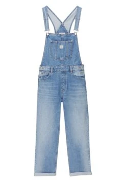 PULL & BEAR Basic- Salopette - Blue Denim -Pull & Bear 32e548e15e6d459ea758f160ed2c2e8b
