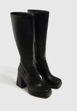 PULL & BEAR Stivali Con I TacchiBlack Donna Stivali PUC11A0JM-Q11 -Pull & Bear 3385fa3adda14097a4f0ae5b0938169f