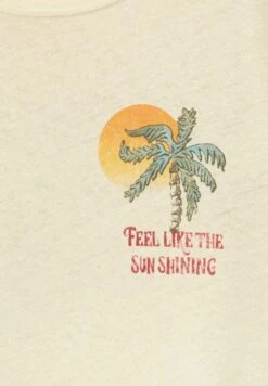 PULL & BEAR Printed TopLight Yellow Donna T-shirt E Top PUC21D2FF-E11 -Pull & Bear 341a3cc279554665ba84cbd491f57dce