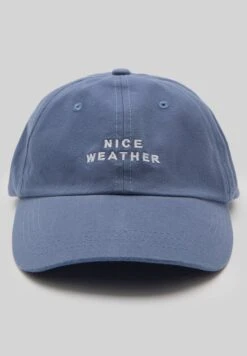 PULL & BEAR Embroidered Slogan - Cappellino - Blue Denim -Pull & Bear 354d520db4f944a29ac75eca8415fca8