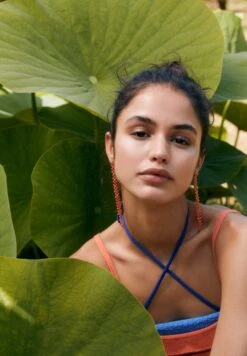 PULL & BEAR Long BeadedOrecchiniOrange Donna Gioielli PUC51L0GC-H11