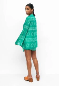 PULL & BEAR Printed RusticCamicettaGreen Donna Camicie E Bluse PUC21E10D-M11 -Pull & Bear 35a35a16467c43268bca1b613cd31679