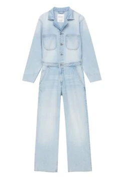 PULL & BEAR Vintage-Fit Long Tuta JumpsuitLight Blue Denim Donna Tute Jumpsuit PUC21T0AH-K11 13 PULL & BEAR Vintage-Fit Long Tuta JumpsuitLight Blue Denim Donna Tute Jumpsuit PUC21T0AH-K11 -Pull & Bear 35de049cdd2349aeaf68dd37e8e0b9e1