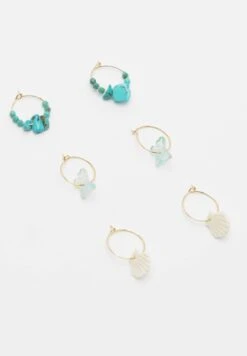 PULL & BEAR Pack Of 6 Pairs Of HoopOrecchiniGold Coloured Donna Gioielli PUC51L0D8-F11 -Pull & Bear 3622505ebd314e409286e1b7566ca277