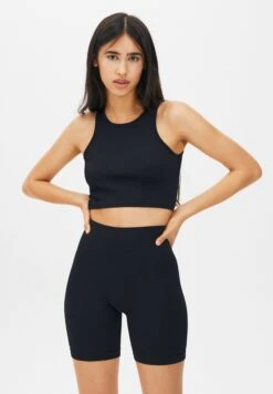 PULL & BEAR Seamless- Shorts - Black