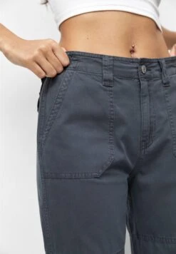 PULL & BEAR Adjustable WaistPantaloni CargoDark Grey Donna Pantaloni PUC21A0U8-C11 -Pull & Bear 3895c12082fc48e1b1330d7b7cea31da