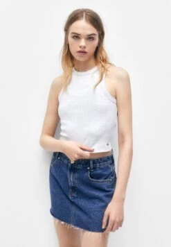 PULL & BEAR Strappy TopLight Grey Donna T-shirt E Top PUC21D2E5-C11