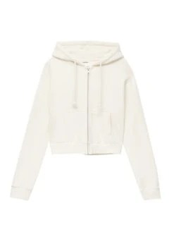 PULL & BEAR Felpa Con ZipTaupe Donna Felpe PUC21J0YV-B12 -Pull & Bear 39278de891984766ba030830c37f8347