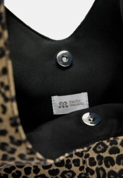 PULL & BEAR Shopping Bag - Mottled Dark Brown -Pull & Bear 3978275c9c134c7c944e71dd0de0c62c