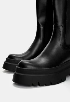 PULL & BEAR STRETCH - Stivali Con Plateau - Black -Pull & Bear 3992803abb5b4c74a15035e0b215ef62