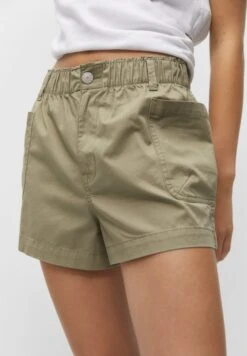 PULL & BEAR PaperbagBermudaShortsKhaki Donna Shorts PUC21S0EF-N11 -Pull & Bear 3a9cbc24035a4fcab0ea35281252c208
