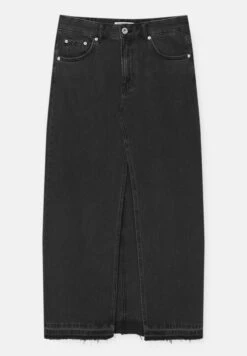 PULL & BEAR Long- Gonna Lunga - Black -Pull & Bear 3afd085e7ff84a9bbfd85b8218062e68