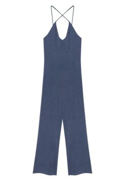 PULL & BEAR Long Fitting - Tuta Jumpsuit - Blue -Pull & Bear 3bacd585e1124ee9832ece028dd92aeb