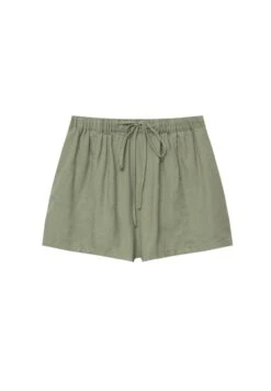 PULL & BEAR Flowing Rustic With Elasticated Waistband - Shorts - Khaki 13 PULL & BEAR Flowing Rustic With Elasticated Waistband - Shorts - Khaki -Pull & Bear 3bfc44cf159840f192175406c21a712d