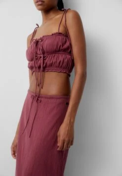 PULL & BEAR Bambula Rustic Gonna LungaDark Red Donna Gonne PUC21B0K7-G11 10 PULL & BEAR Bambula Rustic Gonna LungaDark Red Donna Gonne PUC21B0K7-G11 -Pull & Bear 3cc78f424710426c8ab9cf840a3b9c0c
