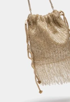 PULL & BEAR With Beading And FringingBorsa A TracollaGold Coloured Donna Borse PUC51H0GW-F11 -Pull & Bear 3d667478823e4459900f428addfc1d75