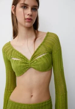 PULL & BEAR Long SleeveMaglioneYellow Donna Maglieria PUC21D2IL-E11 -Pull & Bear 3dbd215239db49d7bc275c5c5c9fbfe5