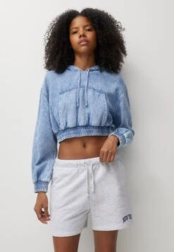 PULL & BEAR New York Jogging - Bermuda - Pantaloni Sportivi - Grey