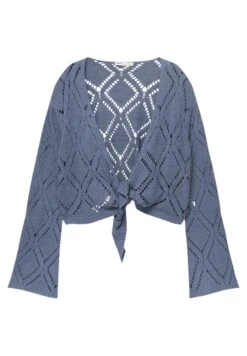 PULL & BEAR Open Knotted CardiganBlue Donna Maglieria PUC21I0OD-K11 -Pull & Bear 3e52290ee7a0410893337e4bc4bc715f