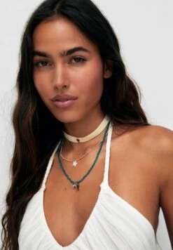 PULL & BEAR Pack Of 3 Bead And StarCollanaWhite Donna Gioielli PUC51L0EU-A11