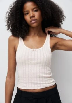 PULL & BEAR Strappy With BowTopBeige Donna T-shirt E Top PUC21D2JM-B11 -Pull & Bear 3ff59767b5a84508848c7eacdac04959