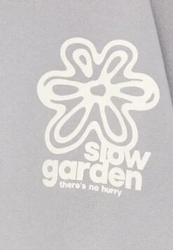 PULL & BEAR Flower- Felpa Con Cappuccio - Grey -Pull & Bear 412e218f73054cd9a34070976f047a1b