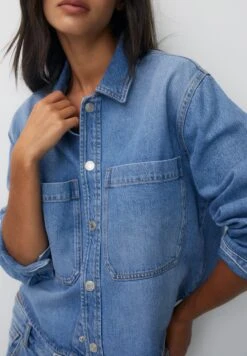 PULL & BEAR CamiciaBlue Denim Donna Camicie E Bluse PUC21E11U-K11 -Pull & Bear 416591724223403bbc1b0e2b3dc6c7d0