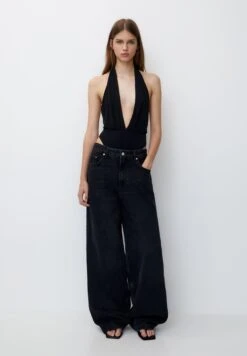 PULL & BEAR Halter Neckline - Body - Black 9 PULL & BEAR Halter Neckline - Body - Black -Pull & Bear 44fa6fdb54c7472b8f92f131e8f327df