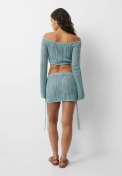 PULL & BEAR Off-The-Shoulder MaglioneMint Donna Maglieria PUC21D2H1-M11 -Pull & Bear 4657e0d70b444c09a5dcf6b54a9ad35d