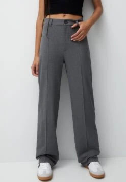 PULL & BEAR With Seam DetailPantaloniLight Grey Donna Pantaloni PUC21A0LL-C11