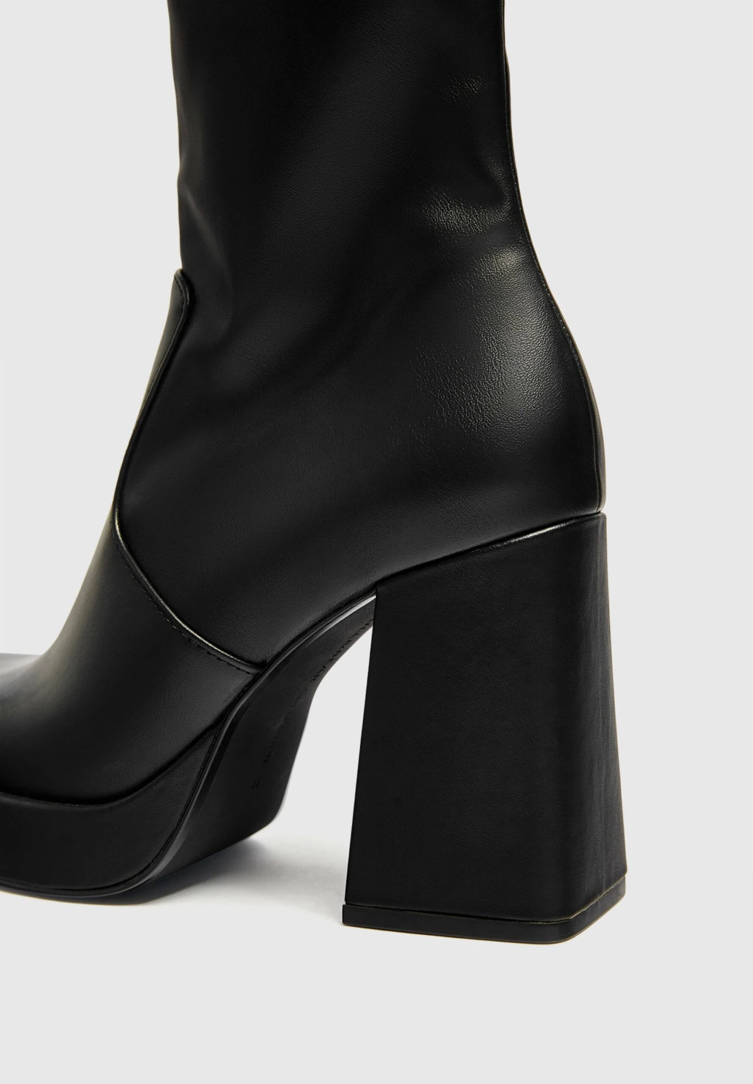 PULL & BEAR Stretch - Stivaletti Con Tacco - Black 7 PULL & BEAR Stretch - Stivaletti Con Tacco - Black - immagine 5