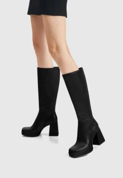 PULL & BEAR Stivali Con I TacchiBlack Donna Stivali PUC11A0JM-Q11