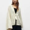 PULL & BEAR Rustic With EmbroideryGiacca LeggeraWhite Donna Giacche E Blazer PUC21G0I1-A11 -Pull & Bear 48a5ae429f904b63bdd05961ca52b4a9