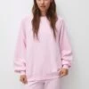 PULL & BEAR Faded - Felpa - Pink -Pull & Bear 4a1568742e6845548bd8ad342d4855e5