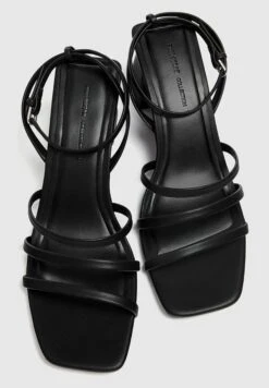 PULL & BEAR Strappy Heeled - Sandali - Black -Pull & Bear 4adccaa72d2546419d2b412e096d2926