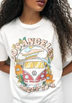 PULL & BEAR Volkswagen CaravanT-Shirt Con StampaWhite Donna T-shirt E Top PUC21D2FS-A11 -Pull & Bear 4b67d55b56fd4d338e65eabd0b2138d8