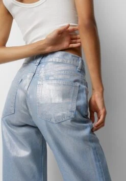 PULL & BEAR Jeans A Sigaretta - Silver Coloured -Pull & Bear 4bdeac17246d4c20bf505cbc7cdba571