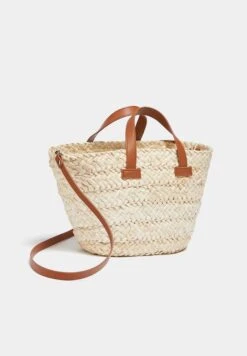 PULL & BEAR Mini Natural FibreBorsa A ManoBeige Donna Borse PUC51H0HU-B11 -Pull & Bear 4c4f660f143c493db59bdd7911a05a9c