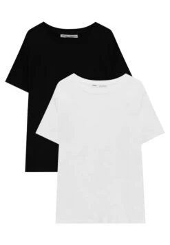 PULL & BEAR Pack OfT-Shirt BasicBlack Donna T-shirt E Top PUC21D29S-Q11 -Pull & Bear 4cab916d55ba40f09d7bb654e7ed827a
