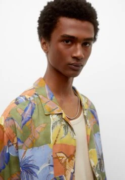 PULL & BEAR Short Sleeve Palm Tree CamiciaMulti Coloured Donna Camicie E Bluse PUC210097-T11 -Pull & Bear 4d739092dc8e43f98b8df246425c888d