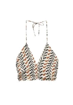 PULL & BEAR Printed CropTopSand Donna T-shirt E Top PUC21E11V-B11 -Pull & Bear 4dfa03431a6e4b1bb459335ce7149452