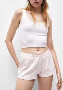 PULL & BEAR Striped Pantaloni Del PigiamaPink Donna Intimo Notte E Loungewear PUC81O007-J11