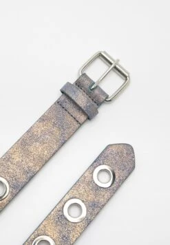 PULL & BEAR Holographic With EyeletsCinturaMetallic Blue Donna Cinture PUC51D04B-K11 -Pull & Bear 50738009ff8c474c8767d072a49a3918