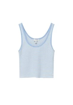 PULL & BEAR Striped Maglia Del PigiamaLight Blue Donna Intimo Notte E Loungewear PUC81Q005-K11 -Pull & Bear 50df6e8f17ad476890d68a0aa37c52c8