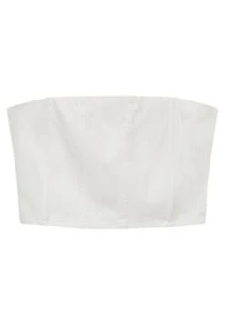 PULL & BEAR BandeauCorset TopWhite Donna T-shirt E Top PUC21D2H6-A11 -Pull & Bear 51b1c9f67b7f44e984817320ecd0ede8