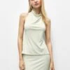 PULL & BEAR Open-Back Halter- Camicetta - Sand -Pull & Bear 520ed05ba26e4f5db7ab3213c165fe4c