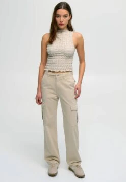 PULL & BEAR Pocket Pantaloni CargoOchre Donna Pantaloni PUC21A0SC-O12 -Pull & Bear 5457ecc22d094a4cb54cac80db548987