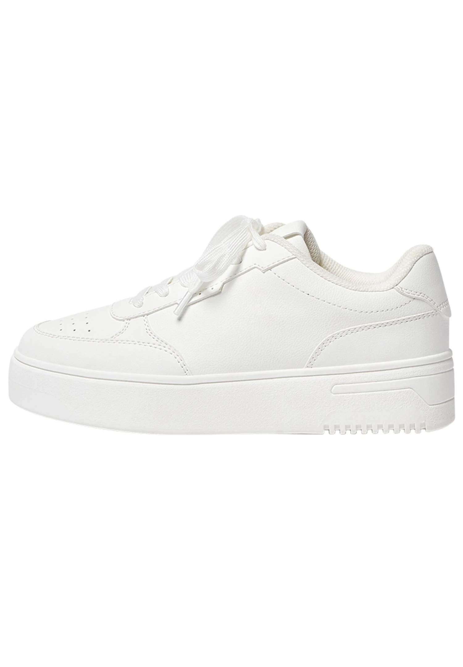 PULL & BEAR Basic-Mit DickerSneakers BasseWhite Donna Sneakers PUC11A0M2-A11 4 PULL & BEAR Basic-Mit DickerSneakers BasseWhite Donna Sneakers PUC11A0M2-A11 - immagine 2