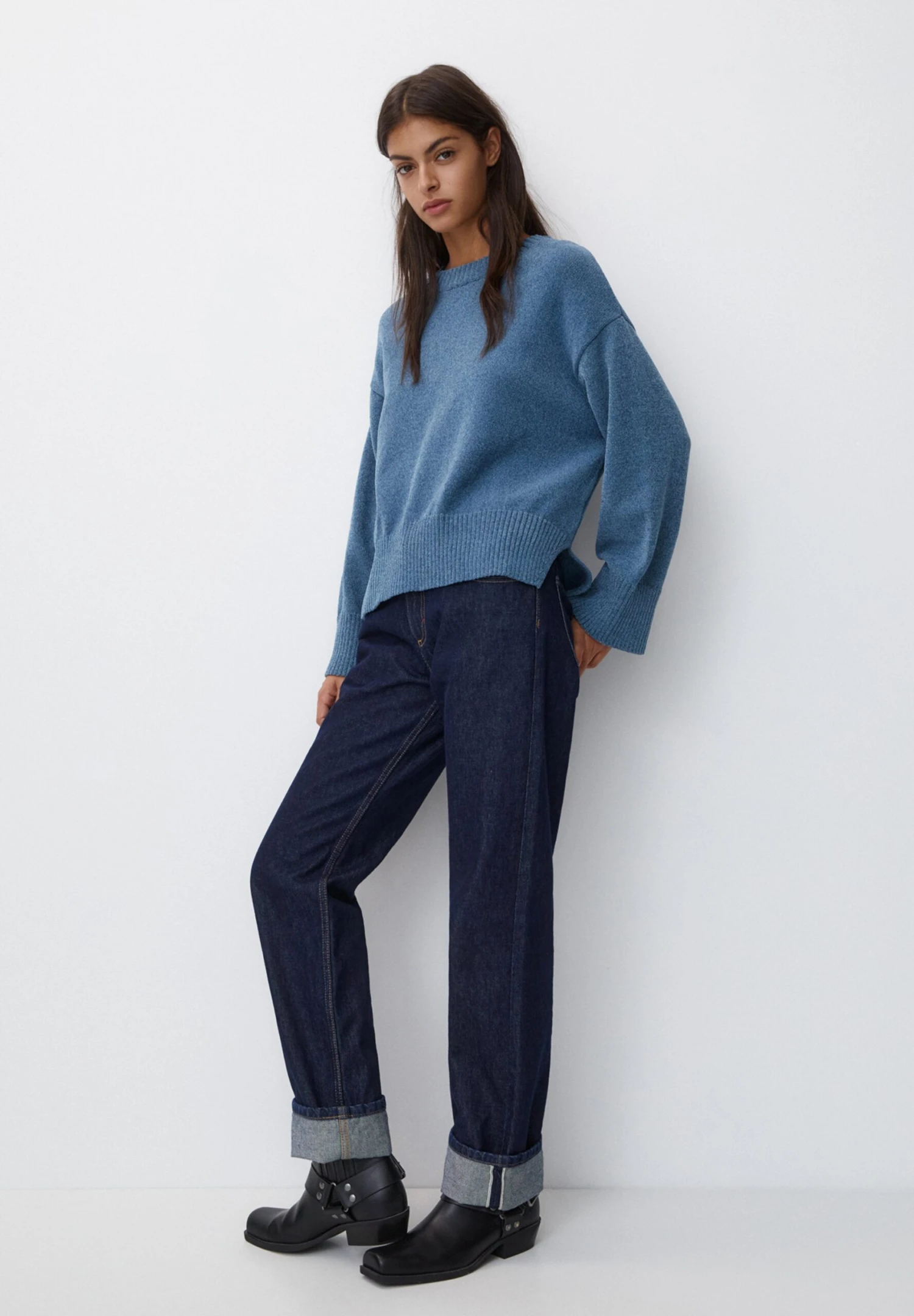 PULL & BEAR MaglioneBlue Donna Maglieria PUC21I0P8-K11 4 PULL & BEAR MaglioneBlue Donna Maglieria PUC21I0P8-K11 - immagine 2